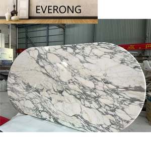 Weißer Marmor Preis Luxus Badezimmer Wand-und Boden dekoration Italienisches Arabe scato Vagli Weiß - Product Image 5