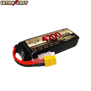 초고속 6S <span class=keywords><strong>Lipo</strong></span> 배터리 22.2V 4200mah 100C 와 XT60 Graphene 소프트 케이스 FPV 드론 UAV (500 사이클) - Product Image 2
