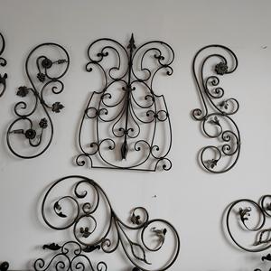 Großhandel Schmiedeeisen Zier rosetten für Zäune Garten dekorationen im Freien - Product Image 2