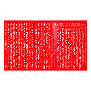 Vinilo Adhesivo de Fibra de Carbono 1.52x1.8M Rojo para Autos, Calcomanía Automotriz - Product Image 1