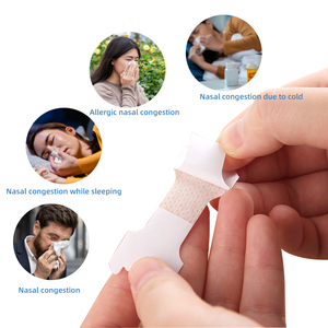 高品質CE認証取得済み不織布製通気性鼻パッチ、低刺激性、肌に優しい、いびき防止睡眠補助、緩和 - Product Image 3