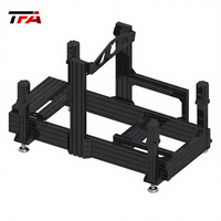 Kit de Plateforme de Mouvement 4DOF pour Simulateur de Course Automobile, Système de Mouvement Sim Racing, Actionneur de Mouvement Sim Racing, Servomoteur de Mouvement 3DOF