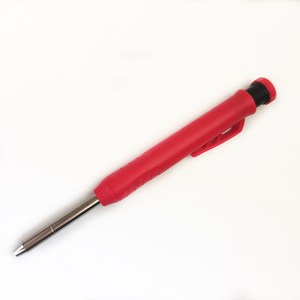 <span class=keywords><strong>Marqueur</strong></span> à trous profonds en plastique, crayons de menuisier mécanique, 2.8mm, rouge, noir, Construction, constructeur, 1 pièce - Product Image 5