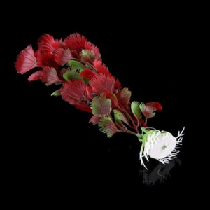 مصنع صغير ذو نوعية جيدة لأحواض السمك وأحواض السمك إكسسوارات نباتات بلاستيكية صناعية - Product Image 3