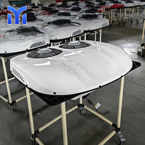 <span class=keywords><strong>แอร์</strong></span>ติดหลังคารถยนต์/รถบรรทุก/รถบ้าน ขนาด 12V 24V น้ำหนักเบา 9500btu เงียบ พัดลมคู่ แรงลมเย็นสูง - Product Image 1