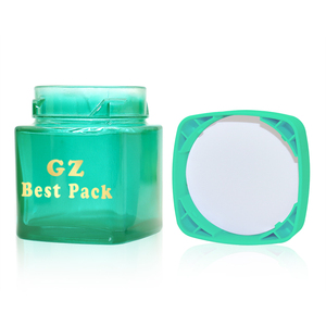 Logo personnalisé 50ml 70ml 110ml 180ml bonbons en <span class=keywords><strong>caoutchouc</strong></span> alimentaire scellé verre couvercle d'air herbe serré conteneur de stockage bocal en verre avec couvercle en verre - Product Image 4