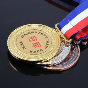 गोल्डन सिल्वर कॉपर आधुनिक सरल धातु पदक विजेता बड़े जिम्नास्टिक मैराथन पुरस्कार स्मारिका उपहार - Product Image 3