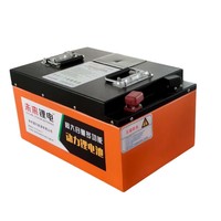 Batterie au lithium commerciale 60V 64V 52Ah 50Ah 46.5Ah avec BMS et chargeur pour tricycles électriques de passagers et de fret