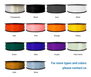 Filamento PETG para Impresión 3D, Entrega Rápida, 1.75mm, Blanco Flexible, Filamento para Impresión 3D, 1kg, Negro Mate - Product Image 5