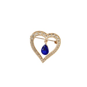 Fashion Jewelry Cute Love Heart Real Gold Color Navel Belly <b>Brooch</b> for <b>Women</b> - Product Image 4