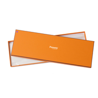 Caja de ropa de regalo de papel de cartón mate grande de lujo personalizado, collares de joyería impresos con logotipo personalizado, caja de regalo superior e inferior