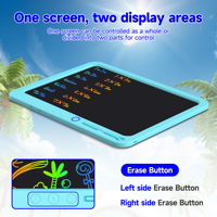 Tablette d'écriture numérique portable avec logo personnalisable, tablette d'écriture LCD, tablettes de dessin de 22 pouces pour enfants
