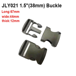 20mm <strong>3</strong>/4 <strong>Inch</strong> Curved Plastic Side Release Buckle Adjustable Quick Release Buckles for <strong>Dog</strong> <strong>Collar</strong> Backpack - Product Image 4
