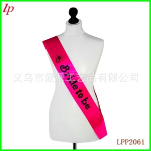 Banda de soltera rosa para futura novia, talla única, accesorio nupcial para despedida de soltera - Product Image 2