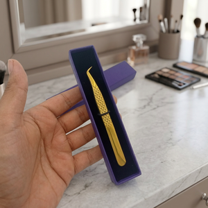 Custom Logo Customized Brand Stainless Steel Eyelash Tweezers Precision <b>Tool</b> From Pakistan Model 179 - Product Image 2
