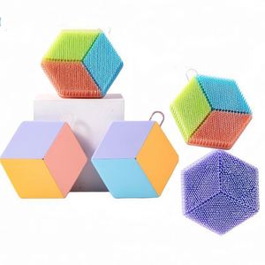 New Silicone Bath & Shampoo <b>Brush</b>, Soft Bristles Facial & Body Cleansing <b>Brush</b>, Gentle Skin Massage, Deep Clean - Product Image 1