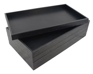 Nhôm bánh du lịch lưu trữ đồ trang sức trường hợp với 12 nhựa Stackable hiển thị khay tùy chỉnh OEM/ODM đồ trang sức trường hợp bó - Product Image 3