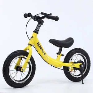Vélo d'équilibre pour enfants en métal de 12 pouces sans pédales avec amortisseur pour les enfants de 2 à 4 ans - Product Image 5