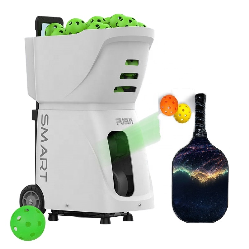 Oem Manufacturer Smart Pickle Ball Feeding Machine Automatic Pickleball Machine For Training Practice With App Remote Control