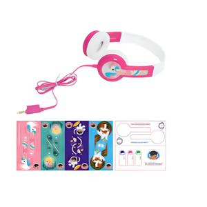Casque Bluetooth pour enfants, suppression active du bruit, casque stéréo sans fil, son HiFi, sans BPA, pour la musique - Product Image 1
