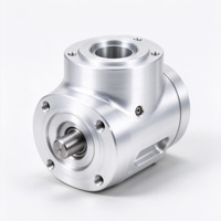 Boîtier de joint de robot en aluminium usiné CNC de haute précision, pièces usinées et tournées sur mesure