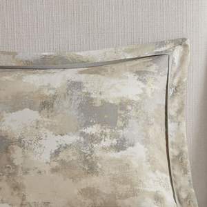 Juego de edredón tamaño King de algodón DB 100%, técnica de tejido sólido floral texturizado de 7 piezas para todas las estaciones, liso para bodas en casa - Product Image 3