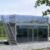 XH Moderne Mobile En Acier Léger Petite Maison Emballage Villa Logement Composite Préfabriqué À Faible Coût Conteneur Logement