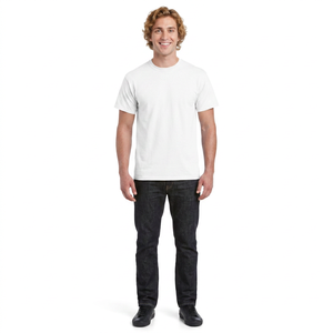 Men'S T-Shirts High Quality Cotton Custom T Shirt for Men <b>Blank</b> Heavy <b>Weight</b> Oversized Tshirt Printing Men's - Product Image 1