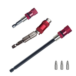 ด้ามต่อแม่เหล็กแบบปรับมุมได้หลายทิศทาง สำหรับไขควงหัวหกเหลี่ยมขนาด 6.35 มม. ความยาว 50 มม. เกรดอุตสาหกรรม เหล็กชุบ 45 เกรด - Product Image 3