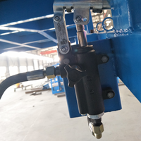 Rampe de chargement pliable portable certifiée CE/ISO de 10 tonnes avec pneus en caoutchouc massif et élévateur hydraulique pour le chargement de conteneurs