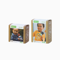 Gobelet d'apprentissage pour bébé et enfant HogoKids H41-183 personnalisé, avec paille, sans BPA, écologique, en PP, pour les 2-4 ans