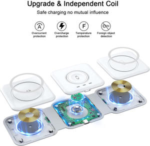 <span class=keywords><strong>Chargeur</strong></span> <span class=keywords><strong>Sans</strong></span> <span class=keywords><strong>Fil</strong></span> Magnétique Pliable de Voyage 10W Rapide et Portable pour <span class=keywords><strong>iPhone</strong></span> <span class=keywords><strong>11</strong></span> 12 13 14 15 Pro Max - Product Image 6