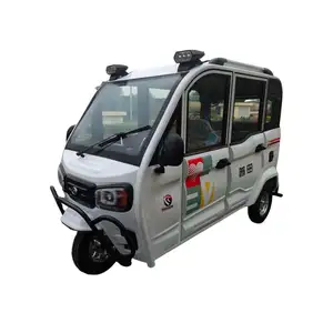 Wholesale Tuk Dza Disco Engine Design Gift Fully Enclosed Mobility Scooter Cargo Tricycle For