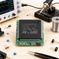Microcontrolador STM32H743VIT6 (MCU / MPU / SOC) de Alto Rendimiento ARM Cortex-M7 con DSP y DP-FPU con 2 MB de Memoria Flash