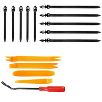 Nouvelles 925 pièces en boîte de fixations métalliques universelles pour carrosserie automobile, type clou de saule, vis d'expansion pour garde-boue, pièces automobiles