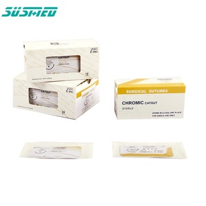 Suturas Quirúrgicas <span class=keywords><strong>de</strong></span> Alta Calidad - Hilo <span class=keywords><strong>de</strong></span> <span class=keywords><strong>Sutura</strong></span> Absorbible <span class=keywords><strong>de</strong></span> Nylon, Seda, PGLA y Polidioxanona para Uso Clínico - Product Image 2