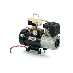 12V Hoge Efficiëntie Weerbestendig Lange Duty Cycle Dc Olie Gratis Professionele Air Brake Onboard Mobiele Mini Luchtcompressor Pomp