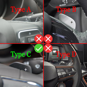 Autocollants de changement de vitesse pour volant de voiture, 5f, pour <span class=keywords><strong>Seat</strong></span>, albra, Ateca, Leon, <span class=keywords><strong>FR</strong></span>, <span class=keywords><strong>Tarraco</strong></span>, Ibiza 6P, cust - Product Image 3