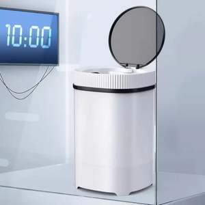 Mini machine à laver à baril unique 7.5kG avec fonction de lavage semi-automatique à double usage pour usage domestique - Product Image 4