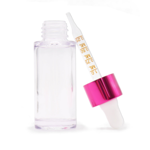 Cuentagotas de aluminio dorado brillante plateado con pipeta de vidrio para botellas cuentagotas de vidrio cosmético cuentagotas de pipeta de vidrio - Product Image 4