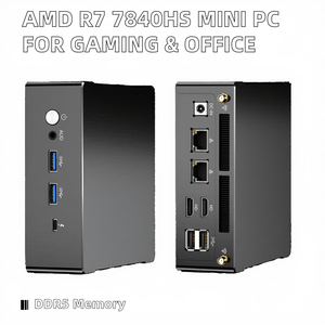 Mini PC Ryzen 7 7840HS para Uso Empresarial, Computadora de Escritorio, 2 DDR5, PCIe4, SSD, Portátil - Product Image 4