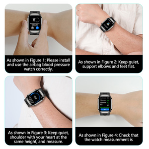 Jam Tangan Pintar VS17 Amoled ECG PPG dengan Pompa Udara Kantung Udara Pengukur Tekanan Darah Akurat Sejati Penghitung Langkah Kesehatan Jam Tangan Pintar - Product Image 4
