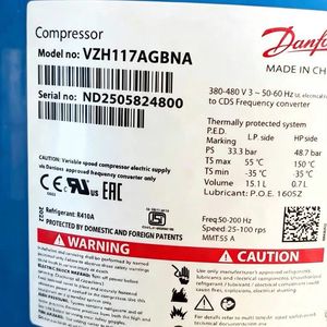 Compresor Scroll Danfoss VZH117AGBNA para Refrigeración de Uso Industrial - Product Image 3