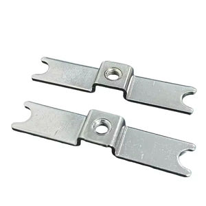 Connecteur de raccordement de surface Telian TLS5441-L en laiton, 70A, pour carte de circuit imprimé, avec support conducteur à vis M5, 4P - Product Image 1