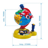Samtoy Montessori jouets scientifiques éducatifs carte du monde Globe jeu d'étude bébé jouet d'étude pour bébé