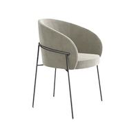 Ensemble table et chaises de restaurant moderne et simple en PU, mobilier commercial pour restaurants, cafés et salons de thé.