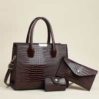 Nouvel ensemble de sacs à bandoulière matelassés en cuir PU de luxe pour femmes, sacs à main et pochettes de grande capacité, vente en gros