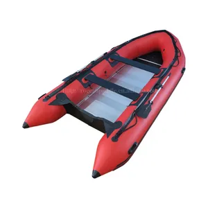 Barco inflável/borracha/pvc/Rubberboot 4.2m de alumínio preto para resgate, barco de alumínio preto 00x150cm, pontão inflável para esportes aquáticos, alumínio a 81