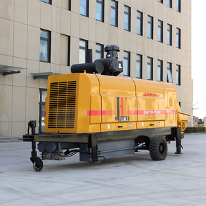 Pompe à béton sur remorque, prix d'usine JIUHE, personnalisation possible - Product Image 3