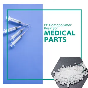 Polypropylene resin with good clarity good stiffness and low impurity for medical injection molding part such as syringe barrel